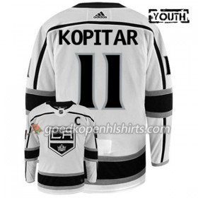 Los Angeles Kings ANZE KOPITAR 11 Adidas Wit Authentic Shirt - Kinderen